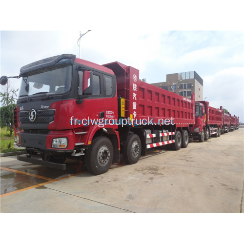 Shanqi 50T 8 * 4 375hp camion à benne basculante